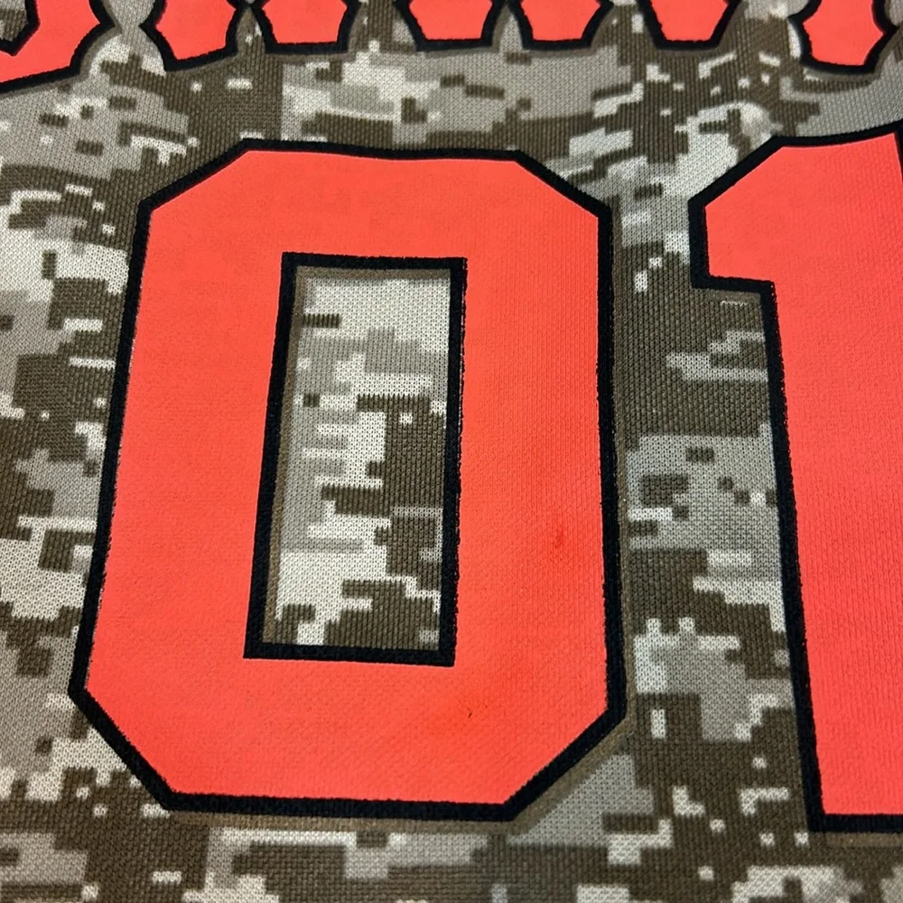 MLB San Francisco Giants Camo Pet Jersey Tan & Orange